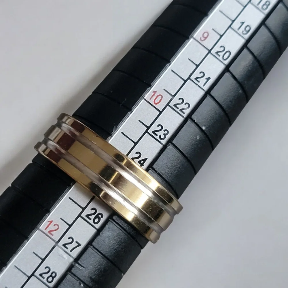 Gold and Silver Men's Ring